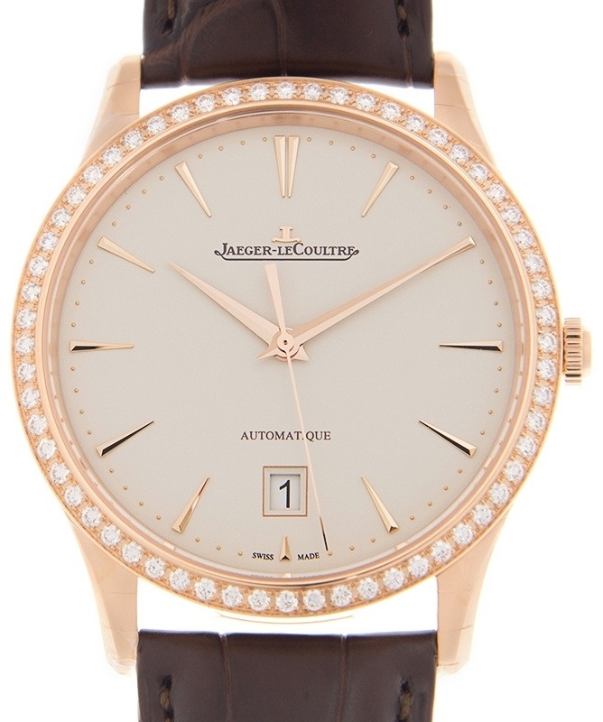 Jaeger LeCoultre Herrklocka 1232501 Master Ultra Thin Beige/Läder - Jaeger LeCoultre