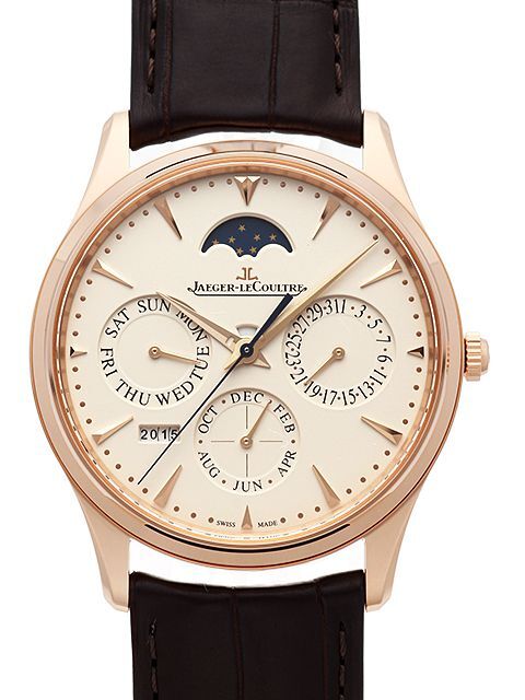 Jaeger LeCoultre 1302520 Master Ultra Thin Beige/Läder Ø39 mm - Jaeger LeCoultre