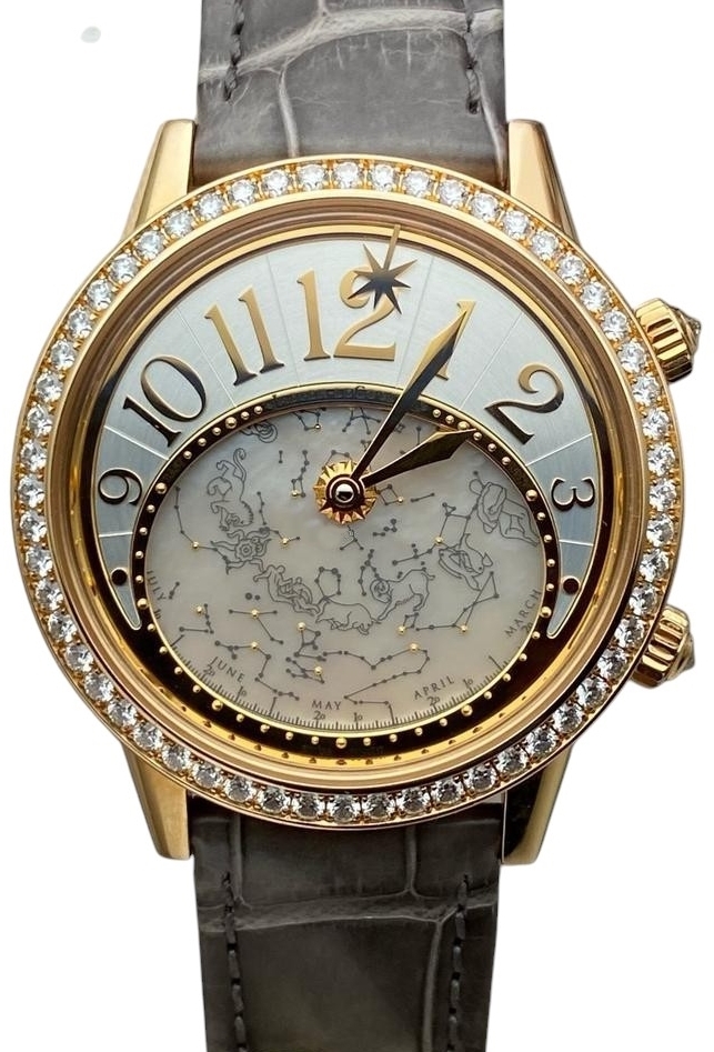 Jaeger LeCoultre Damklocka 3482520 Rendez-Vous Silverfärgad/Läder - Jaeger LeCoultre