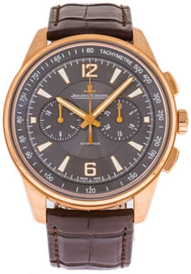 Jaeger LeCoultre Herrklocka 9022450 Polaris Grå/Läder Ø42 mm - Jaeger LeCoultre