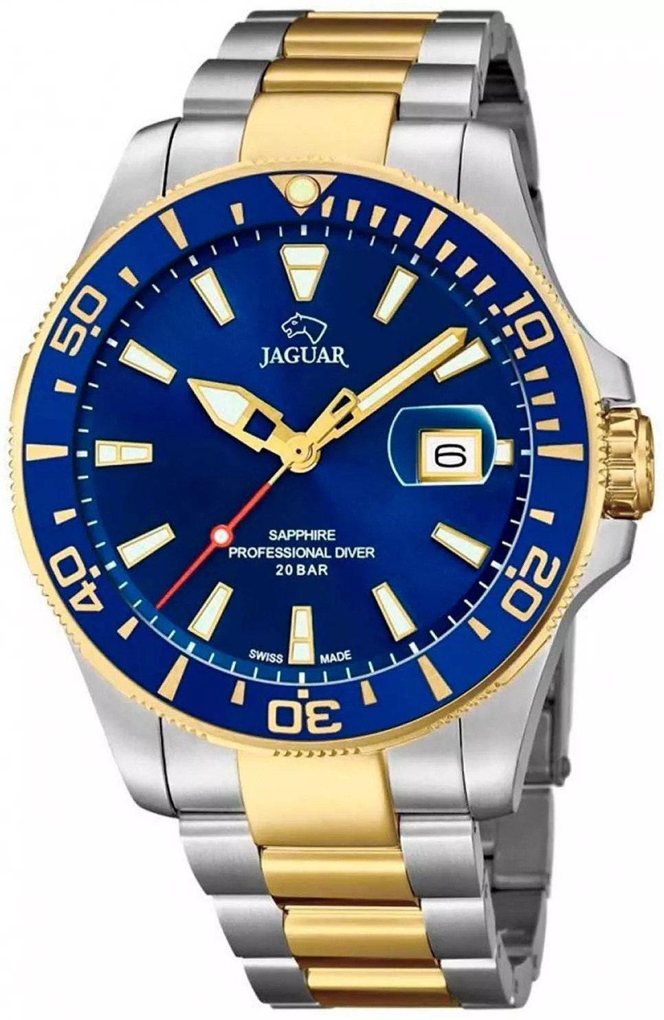 Jaguar Herrklocka J863/C Classic Blå/Stål Ø43.5 mm - Jaguar