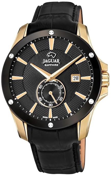 Jaguar Herrklocka J881/1 Acamar Svart/Läder Ø44 mm - Jaguar