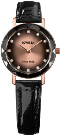 Jowissa Damklocka J5.648.S Aura Roséguldstonad/Läder Ø26 mm - Jowissa