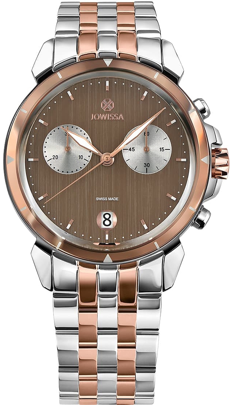 Jowissa Herrklocka J7.020.L LeWy Brun/Stål Ø42 mm - Jowissa