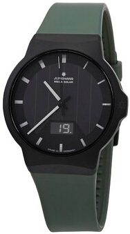 Junghans Herrklocka 18/1002.00 Mega Svart/Gummi Ø40.4 mm - Junghans
