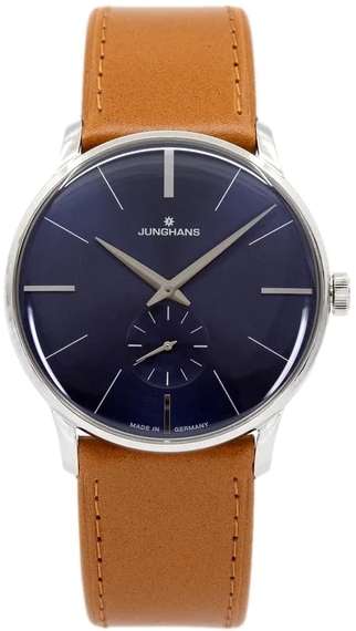 Junghans Herrklocka 27/3504.02 Meister Blå/Läder Ø37.7 mm - Junghans