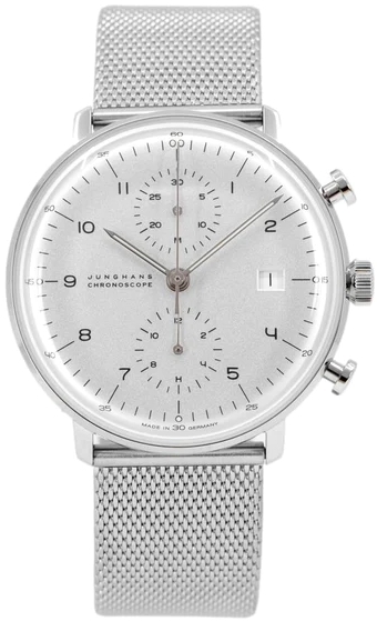 Junghans Herrklocka 27/4003.46 Max Bill Vit/Stål Ø40 mm - Junghans