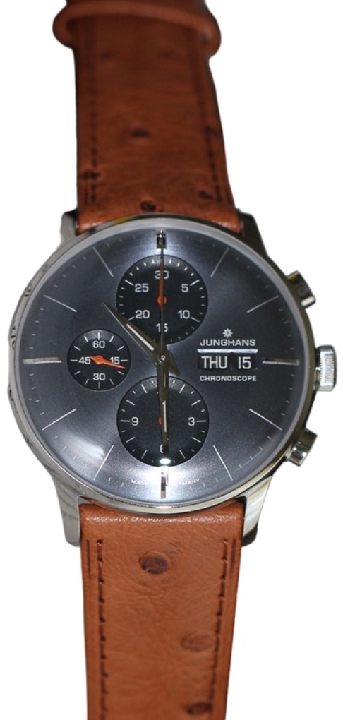 Junghans Herrklocka 27/4224.03 Meister Blå/Läder Ø40.7 mm - Junghans