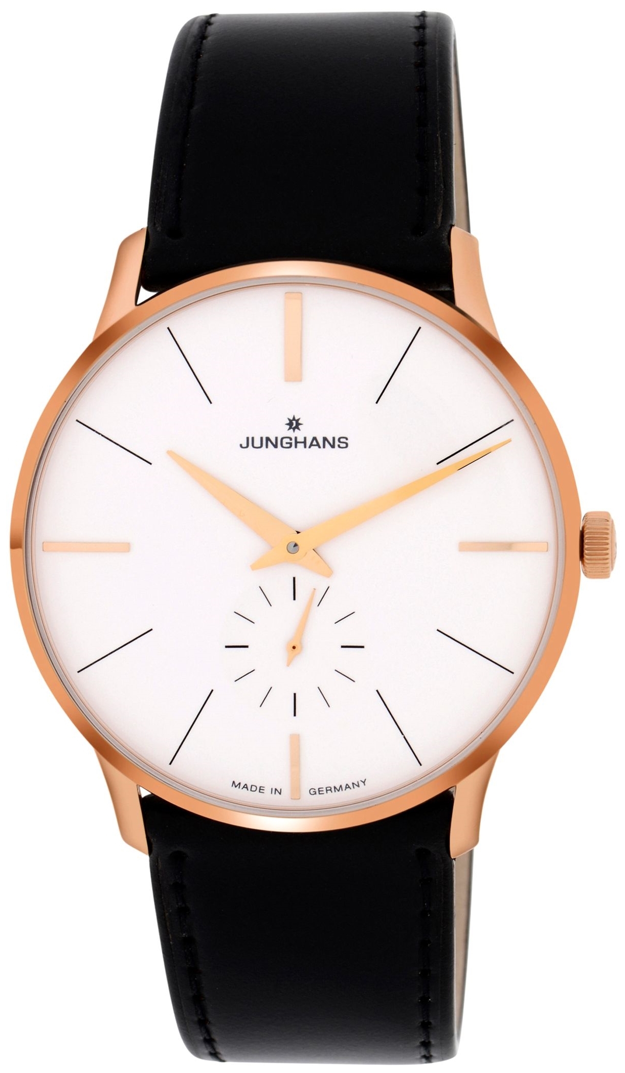 Junghans Herrklocka 27/5002.02 Meister Vit/Läder Ø37.7 mm - Junghans