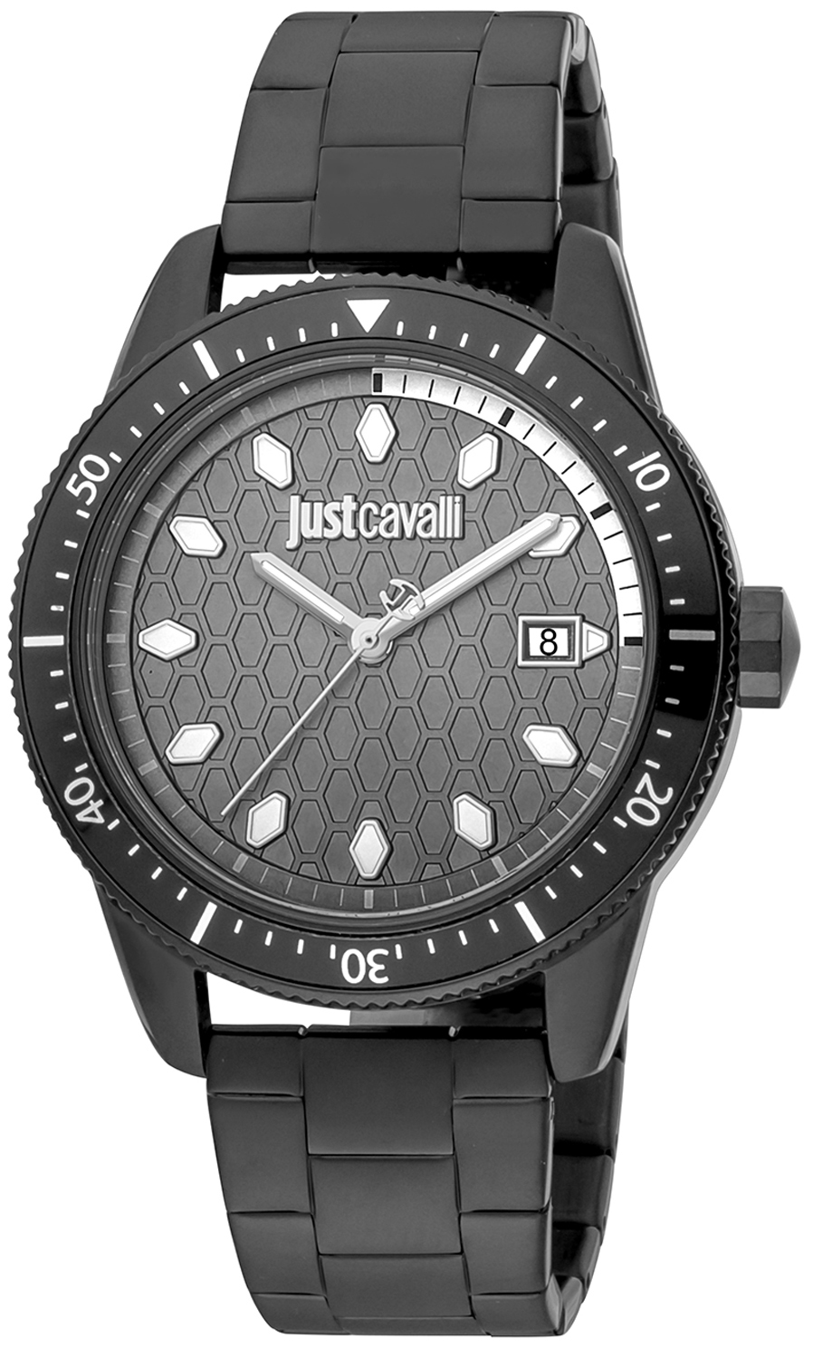 Just Cavalli Herrklocka JC1G179M0085 Classic Svart/Stål Ø42 mm - Just Cavalli
