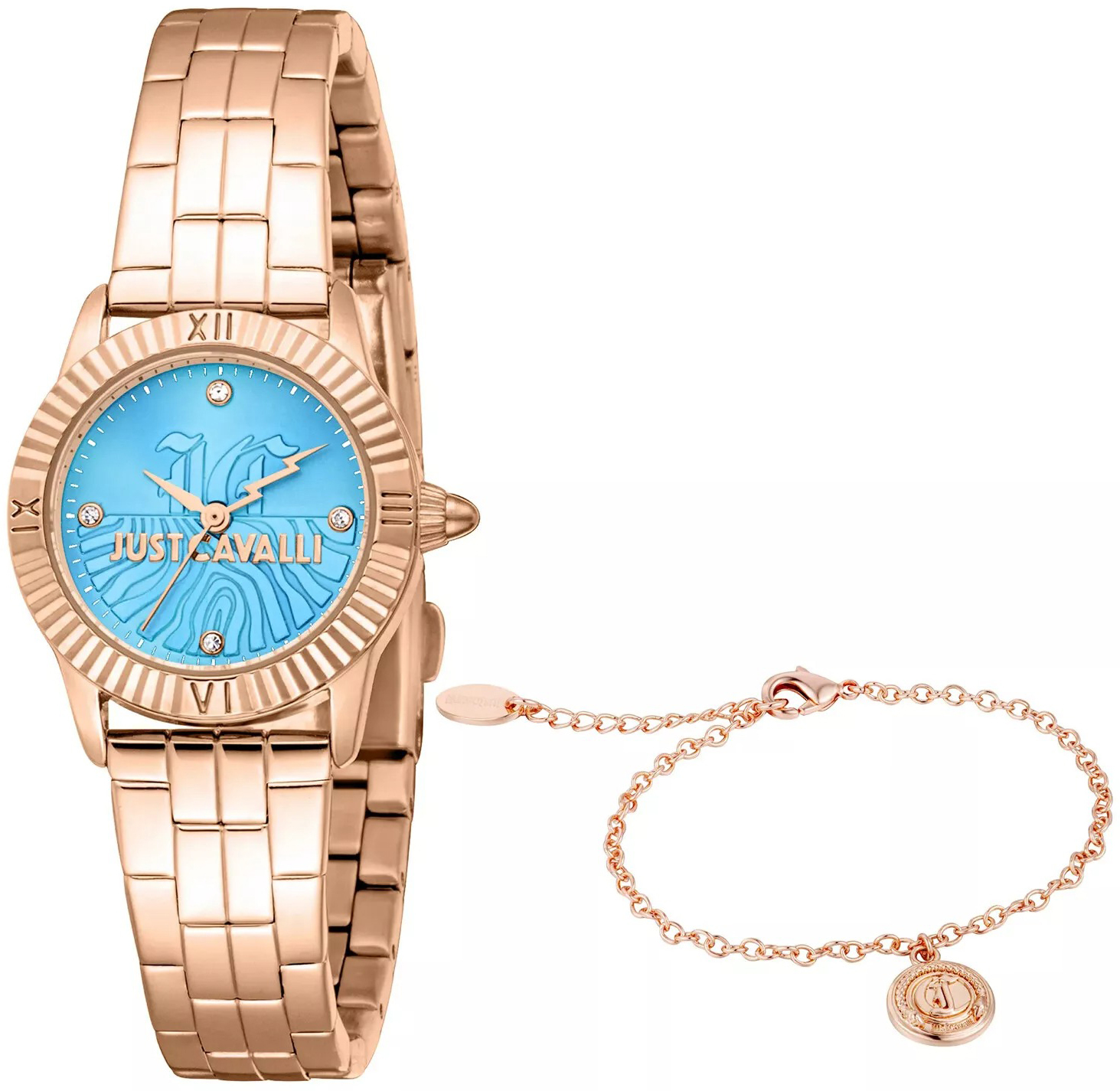 Just Cavalli Damklocka JC1L328M0065 Mini Raffinata - Just Cavalli