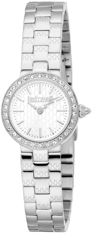 Just Cavalli Damklocka JC1L362M0045 Glam Chic Silverfärgad/Stål - Just Cavalli