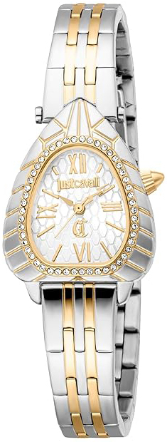 Just Cavalli Damklocka JC1L366M0075 Animalier Perla - Just Cavalli