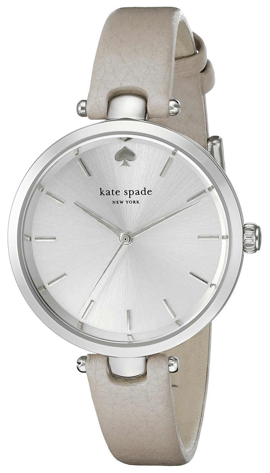 Kate Spade 99999 Damklocka 1YRU0813 Silverfärgad/Läder Ø34 mm - Kate Spade