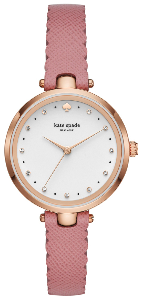 Kate Spade 99999 Damklocka KSW1358 Vit/Läder Ø34 mm - Kate Spade
