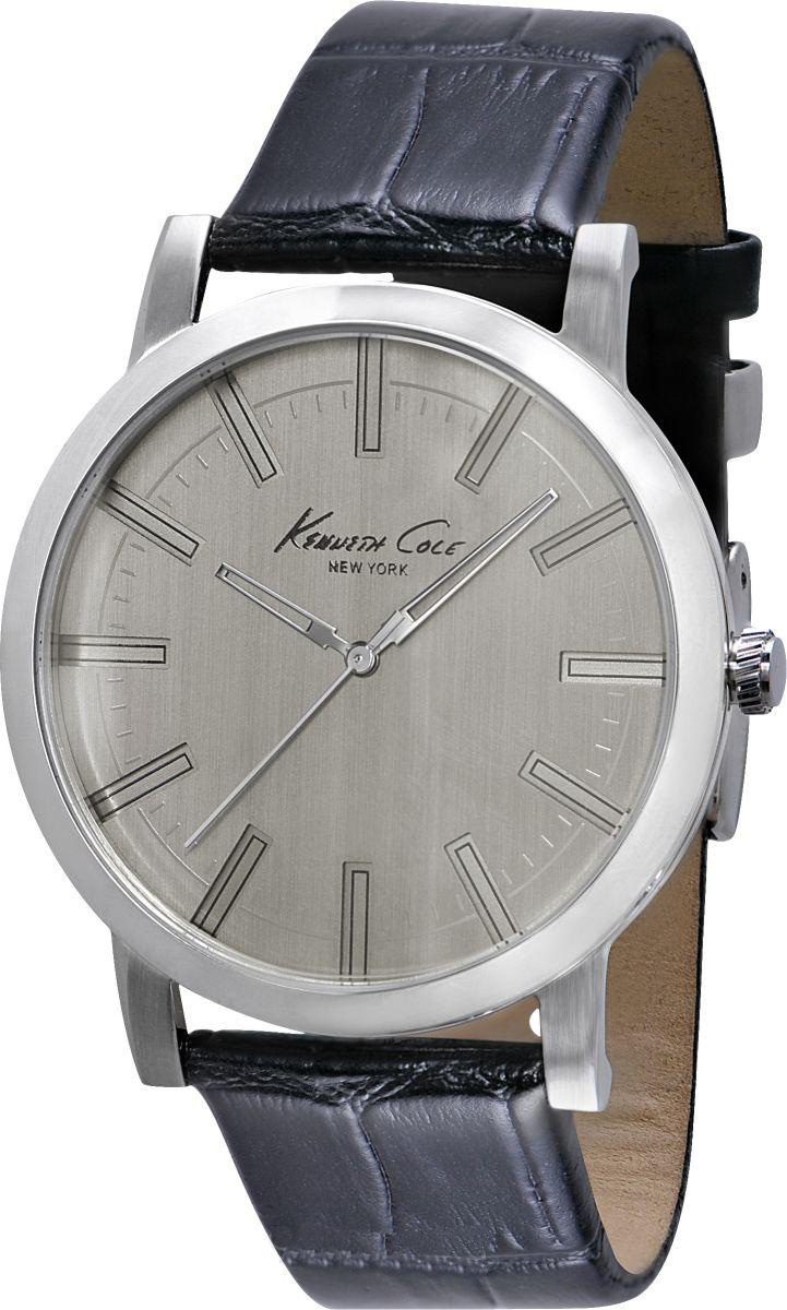 Kenneth Cole Herrklocka IKC1931 Grå/Läder Ø44 mm - Kenneth Cole