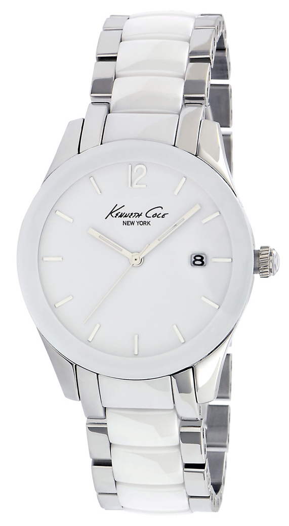 Kenneth Cole Damklocka KC4761 Vit/Keramik Ø36 mm - Kenneth Cole