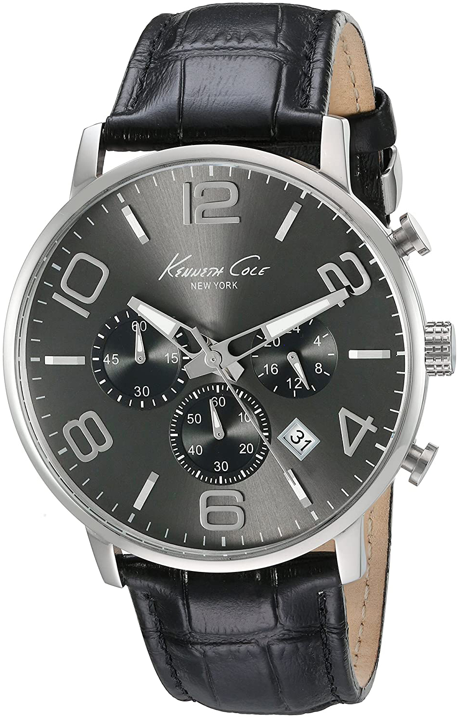 Kenneth Cole Herrklocka KC8007 Grå/Stål Ø42 mm - Kenneth Cole