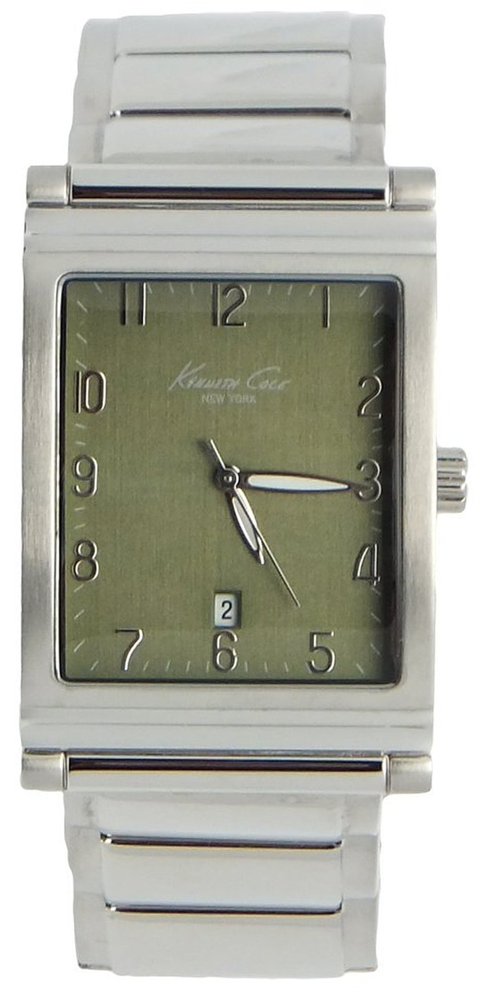 Kenneth Cole Herrklocka KC9137 Grön/Stål Ø30.4 mm - Kenneth Cole