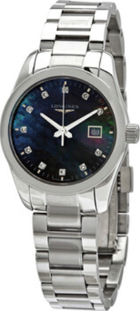 Longines Damklocka L2.286.4.88.6 Conquest Classic Blå/Stål Ø29.5 mm - Longines