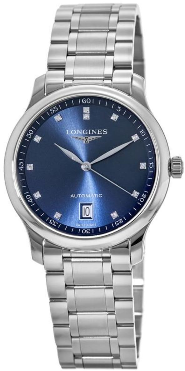 Longines Herrklocka L2.628.4.97.6 Master Blå/Stål Ø38.5 mm - Longines
