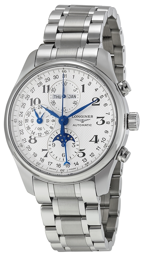 Longines Herrklocka L2.773.4.78.6 Master Silverfärgad/Stål Ø42 mm - Longines