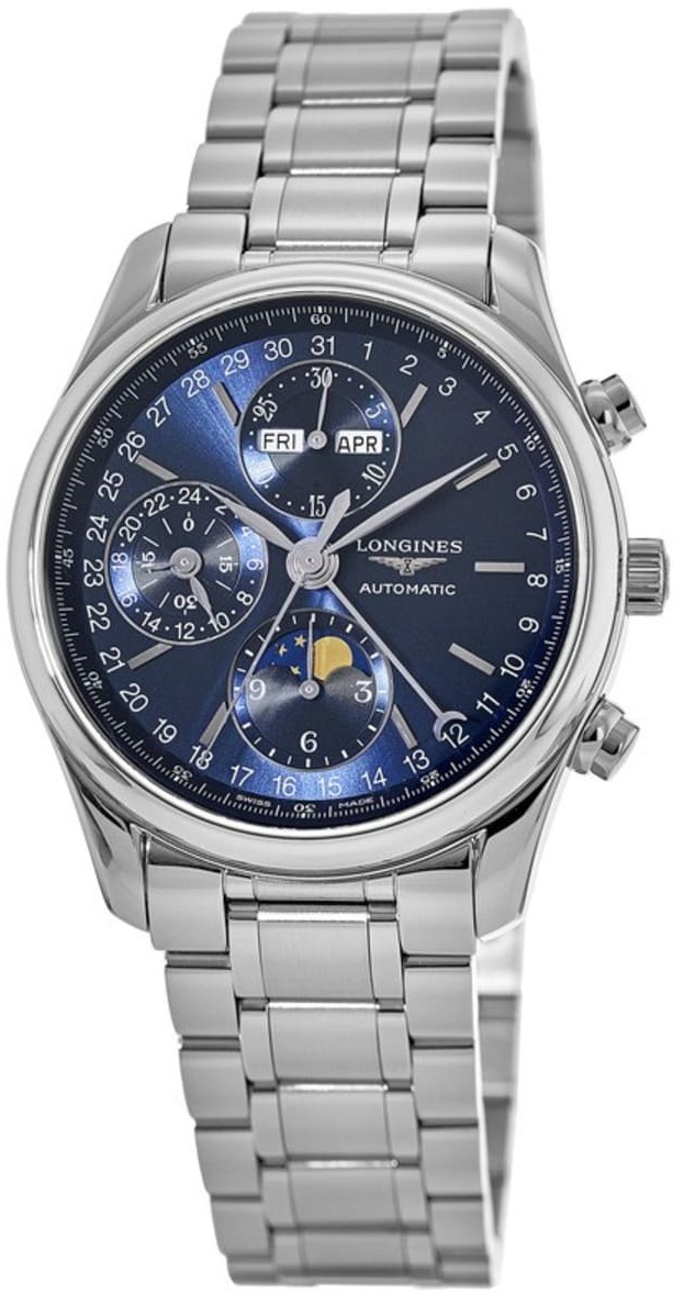 Longines Herrklocka L2.773.4.92.6 Master Blå/Stål Ø42 mm - Longines