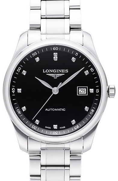 Longines Herrklocka L2.793.4.57.6 Master Svart/Stål Ø40 mm - Longines