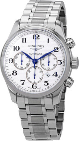 Longines Herrklocka L2.859.4.78.6 Master Silverfärgad/Stål Ø44 mm - Longines