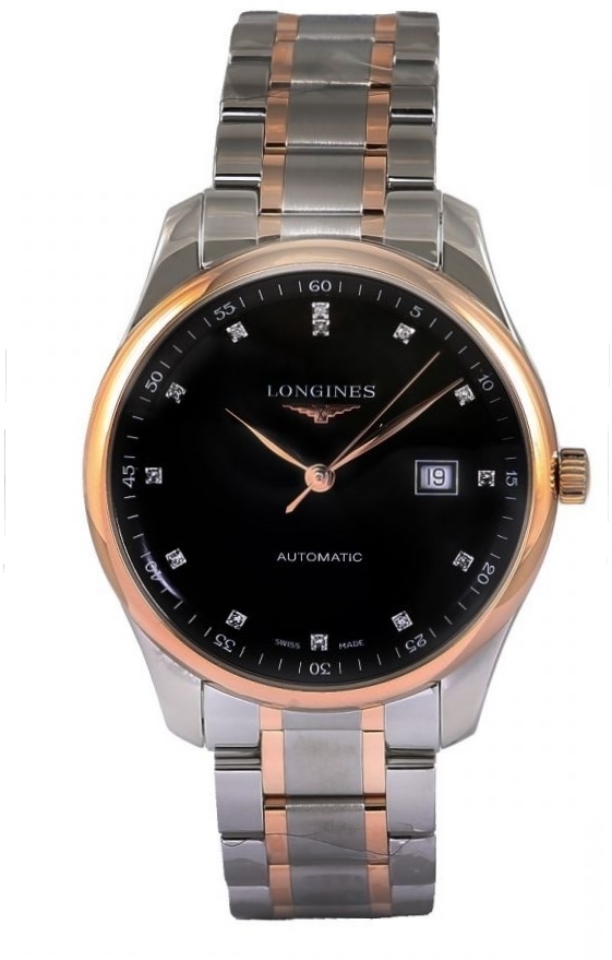 Longines Herrklocka L2.893.5.57.7 Master Svart/Roséguldstonat stål - Longines