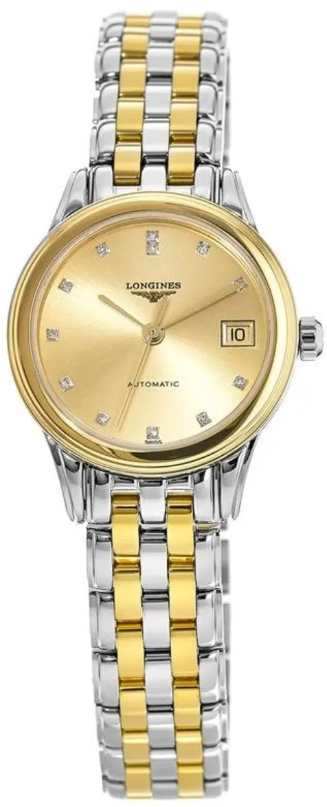 Longines Damklocka L4.274.3.37.7 Grande Classique Guld/18 karat gult - Longines