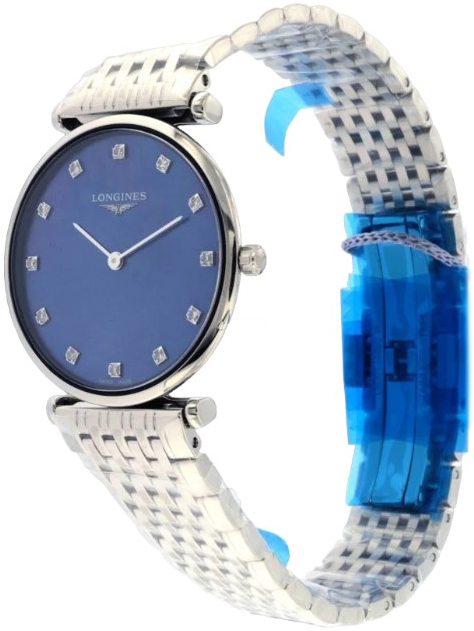 Longines Damklocka L4.512.4.81.6 La Grande Classique De Blå/Stål - Longines