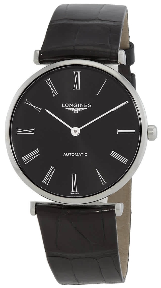 Longines Damklocka L4.908.4.51.2 La Grande Classique De Svart/Läder - Longines