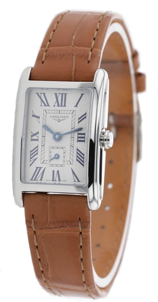 Longines Damklocka L5.255.4.71.4 Dolcevita Silverfärgad/Läder - Longines