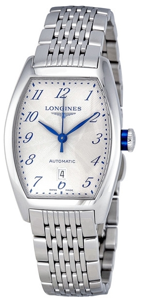 Longines Damklocka L2.142.4.73.6 Evidenza Vit/Stål 30.6x26 mm - Longines