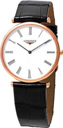 Longines Damklocka L4.709.1.21.2 La Grande Classique De Vit/Läder - Longines