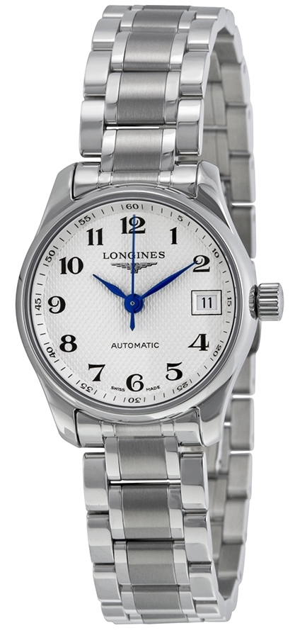 Longines Damklocka L2.128.4.78.6 Master Silverfärgad/Stål Ø25.5 mm - Longines