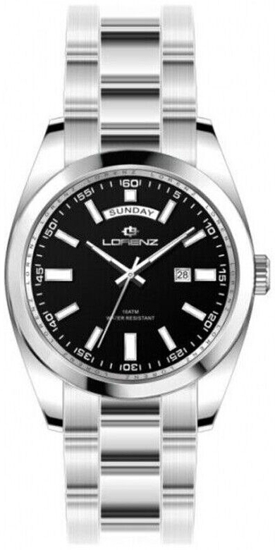 Lorenz 26208AA Classic Svart/Stål Ø41 mm - Lorenz