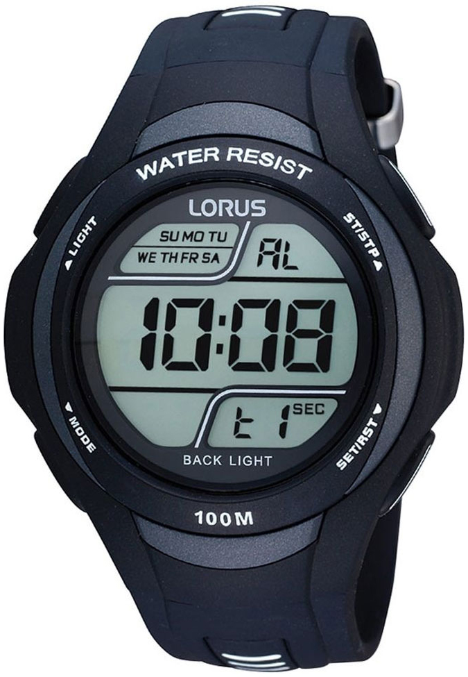 Lorus Herrklocka R2305EX9 Sport LCD/Resinplast Ø46 mm - Lorus