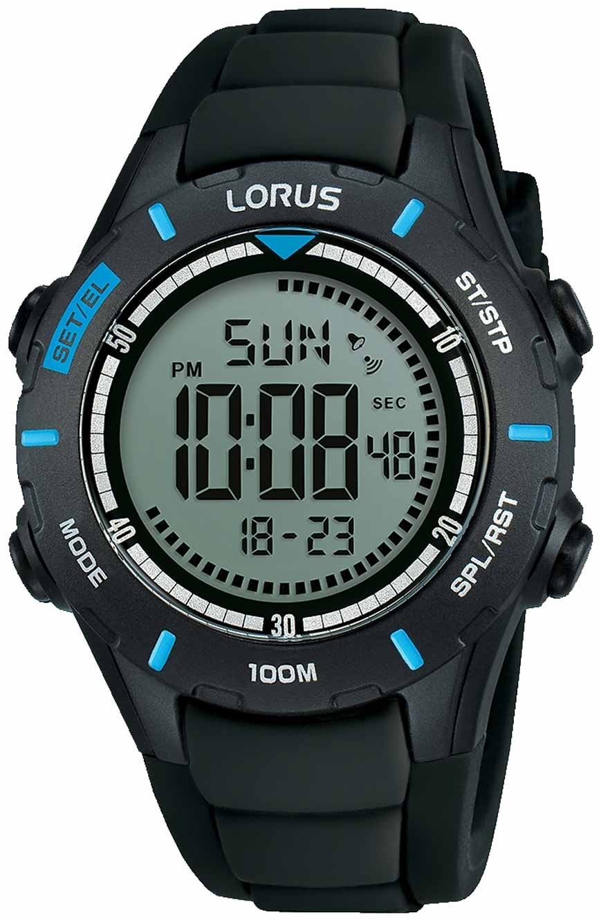 Lorus Damklocka R2367MX9 Kids Gr&aring;/Plast &Oslash;40 mm