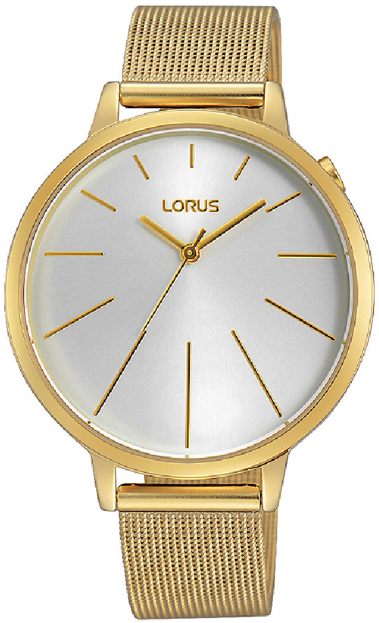 Lorus Damklocka RG204KX9 Fashion Silverfärgad/Gulguldtonat stål - Lorus
