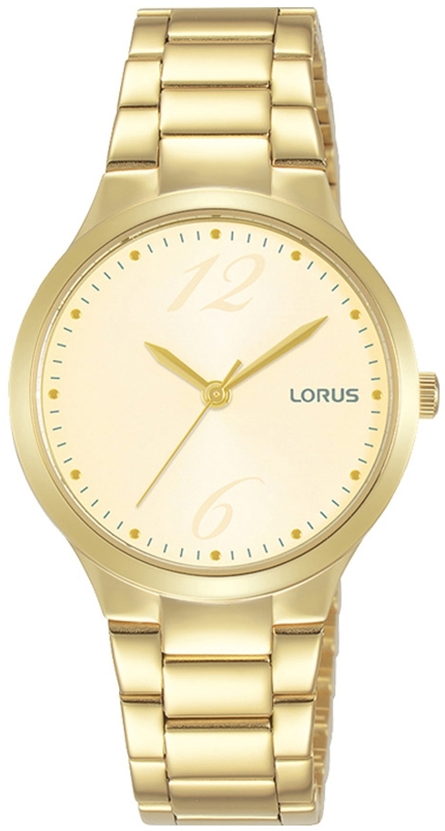 Lorus Damklocka RG208UX9 Classic Guldtonad/Gulguldtonat stål Ø31 mm - Lorus