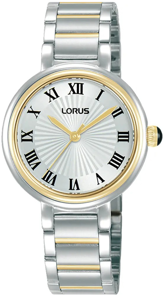 Lorus Damklocka RG208YX9 Classic Silverfärgad/Gulguldtonat stål