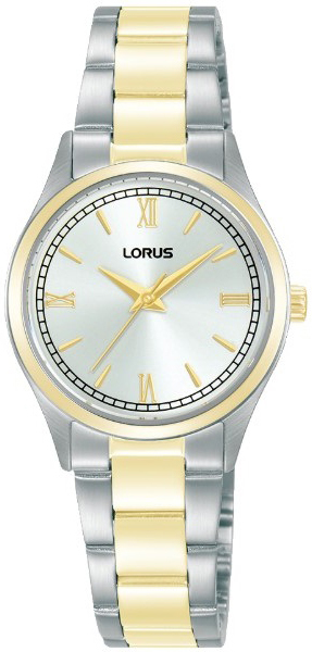 Lorus Damklocka RG214YX9 Dress Silverfärgad/Gulguldtonat stål