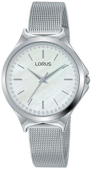 Lorus Damklocka RG279QX9 Classic Vit/St&aring;l &Oslash;32 mm