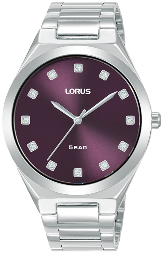 Lorus Damklocka RG299VX9 Lila/Stål Ø36 mm - Lorus