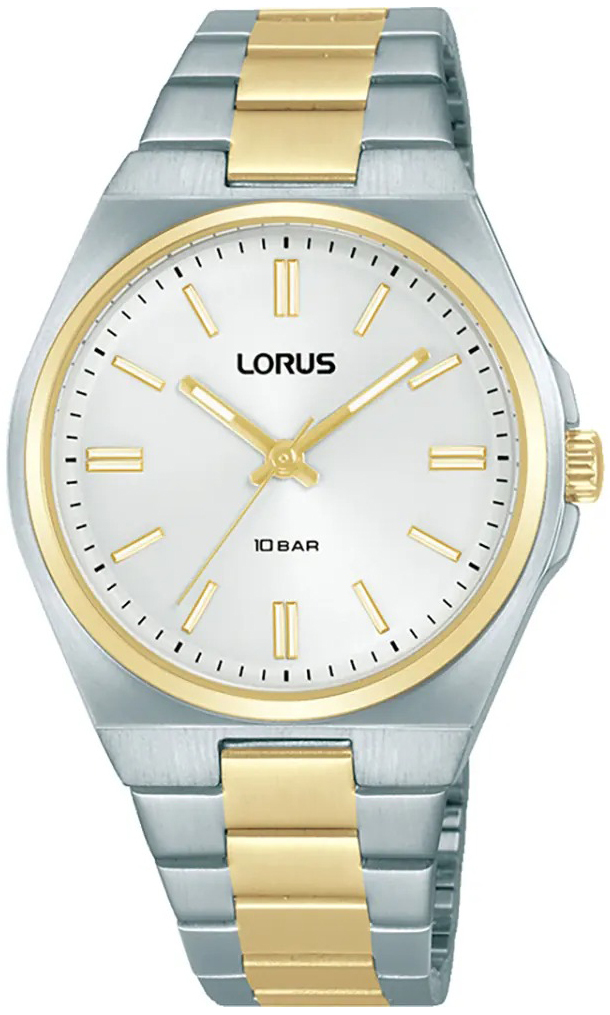 Lorus Damklocka RG310XX9 Classic Silverfärgad/Gulguldtonat stål