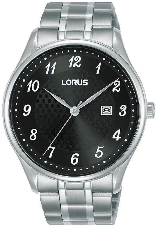 Lorus Herrklocka RH903PX9 Classic Svart/St&aring;l &Oslash;42 mm