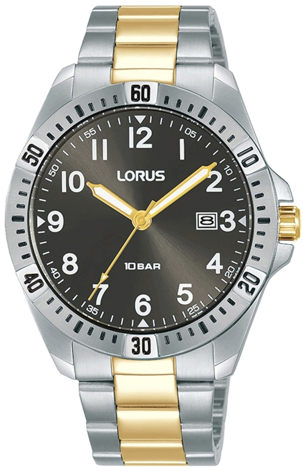 Lorus Herrklocka RH921NX9 Classic Grå/Stål Ø40 mm - Lorus