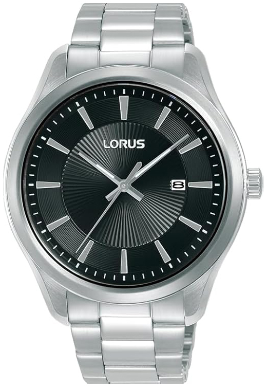 Lorus Herrklocka RH925RX9 Classic Svart/Stål Ø42 mm